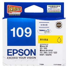 爱普生（EPSON）T1094（C13T109480）黄色墨盒 （适用于：ME30;ME300;MEoffice360;ME Office 70;ME Office 80W）