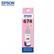 爱普生（EPSON）T6741墨水适用L801/L805/L810/L850/L1800 6746淡红色